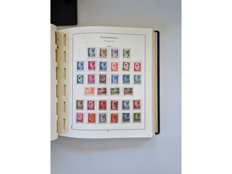 1862/1970, collection in two Schaubek albums, with a good portion of Karl I and other better values such as Mi. No. 154/60, 2