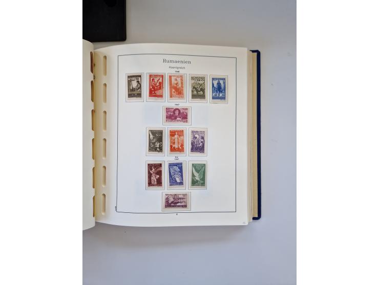 1862/1970, collection in two Schaubek albums, with a good portion of Karl I and other better values such as Mi. No. 154/60, 2