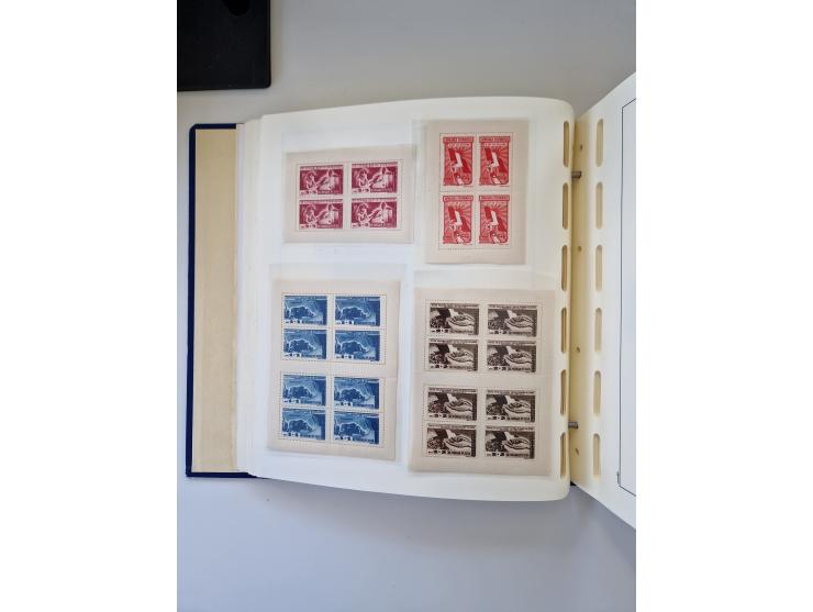 1862/1970, collection in two Schaubek albums, with a good portion of Karl I and other better values such as Mi. No. 154/60, 2