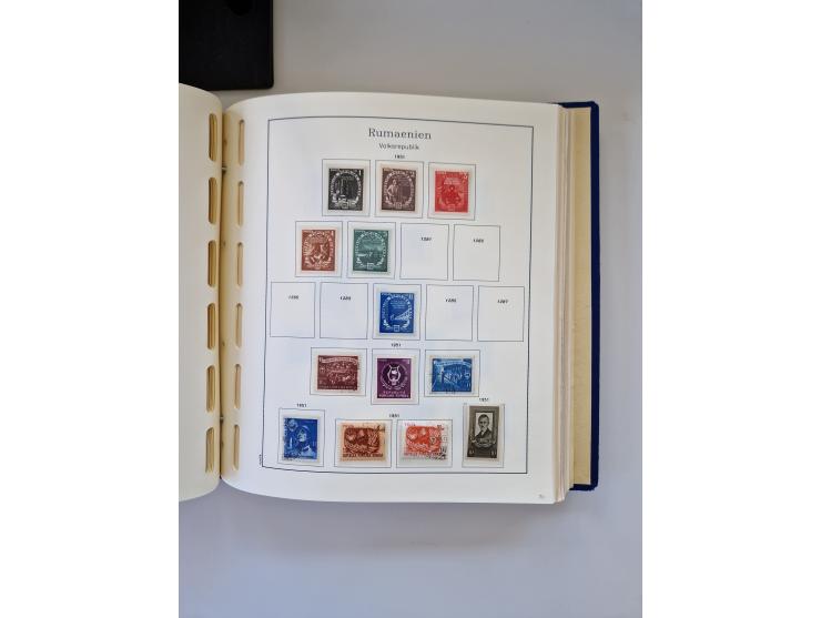 1862/1970, collection in two Schaubek albums, with a good portion of Karl I and other better values such as Mi. No. 154/60, 2