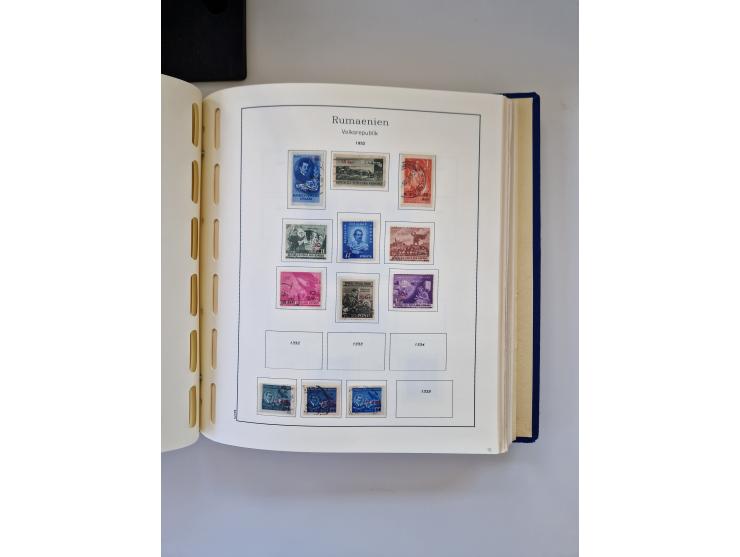 1862/1970, collection in two Schaubek albums, with a good portion of Karl I and other better values such as Mi. No. 154/60, 2