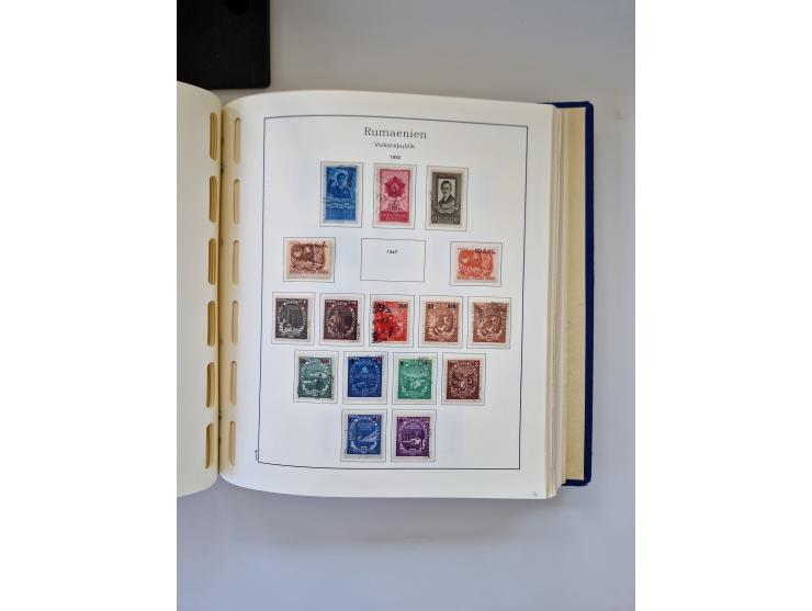 1862/1970, collection in two Schaubek albums, with a good portion of Karl I and other better values such as Mi. No. 154/60, 2