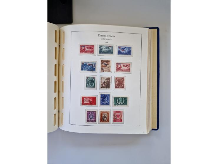 1862/1970, collection in two Schaubek albums, with a good portion of Karl I and other better values such as Mi. No. 154/60, 2