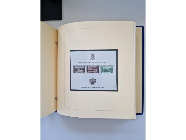 1862/1970, collection in two Schaubek albums, with a good portion of Karl I and other better values such as Mi. No. 154/60, 2