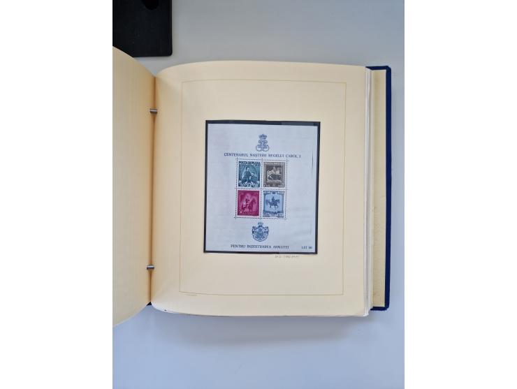 1862/1970, collection in two Schaubek albums, with a good portion of Karl I and other better values such as Mi. No. 154/60, 2