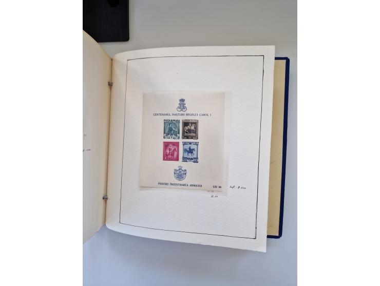 1862/1970, collection in two Schaubek albums, with a good portion of Karl I and other better values such as Mi. No. 154/60, 2