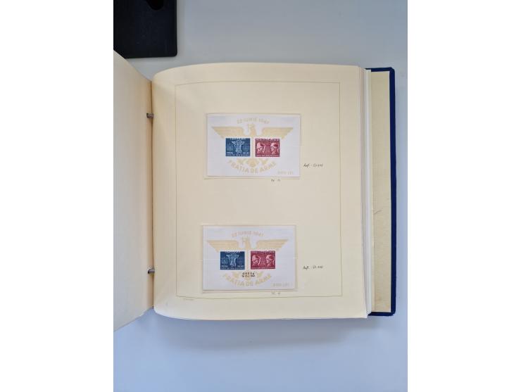 1862/1970, collection in two Schaubek albums, with a good portion of Karl I and other better values such as Mi. No. 154/60, 2