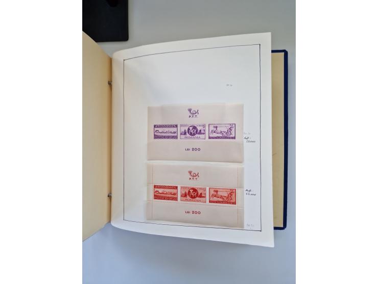 1862/1970, collection in two Schaubek albums, with a good portion of Karl I and other better values such as Mi. No. 154/60, 2