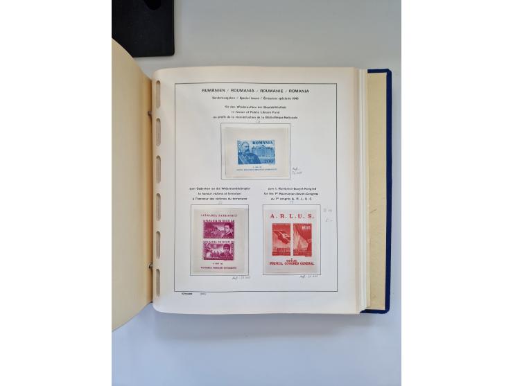 1862/1970, collection in two Schaubek albums, with a good portion of Karl I and other better values such as Mi. No. 154/60, 2