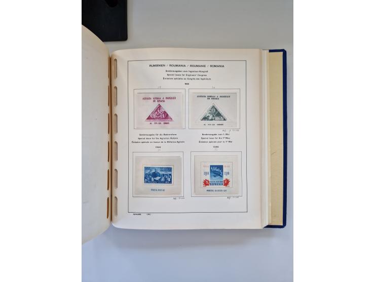 1862/1970, collection in two Schaubek albums, with a good portion of Karl I and other better values such as Mi. No. 154/60, 2