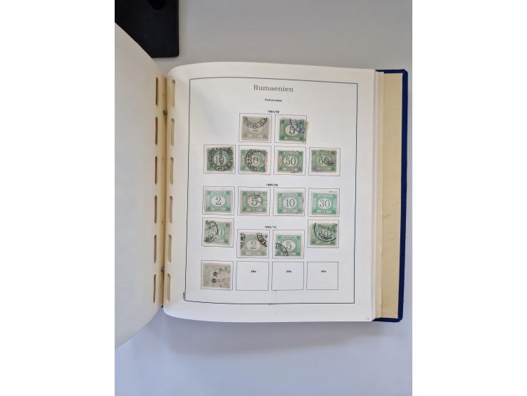 1862/1970, collection in two Schaubek albums, with a good portion of Karl I and other better values such as Mi. No. 154/60, 2