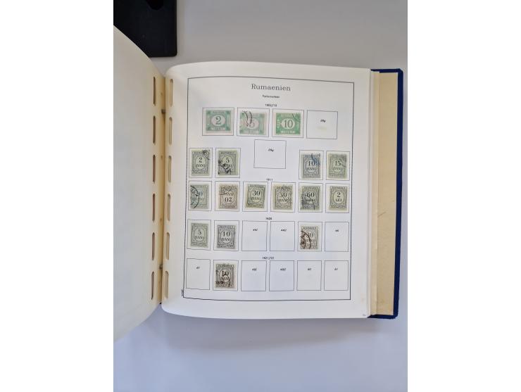 1862/1970, collection in two Schaubek albums, with a good portion of Karl I and other better values such as Mi. No. 154/60, 2