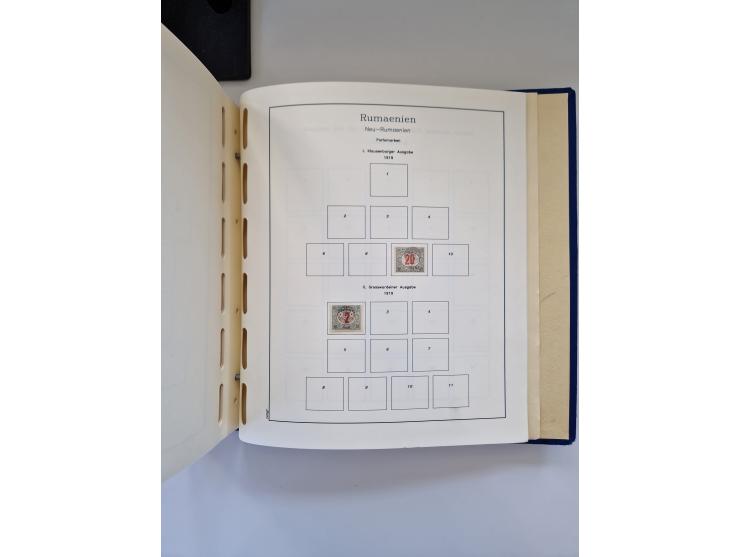 1862/1970, collection in two Schaubek albums, with a good portion of Karl I and other better values such as Mi. No. 154/60, 2