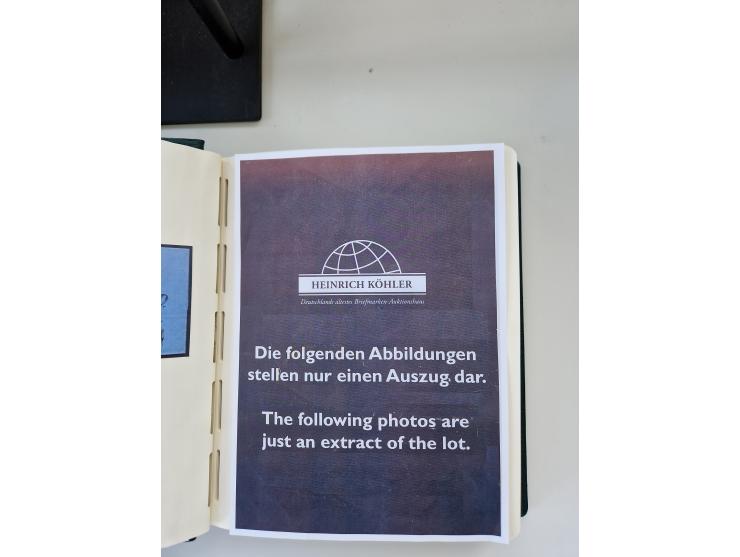 2008, 1850, anfangs meist gestempelte, später ab ca. 1958 postfrische in den Hauptnummern komplette Sammlung, inkl. Dienst- u