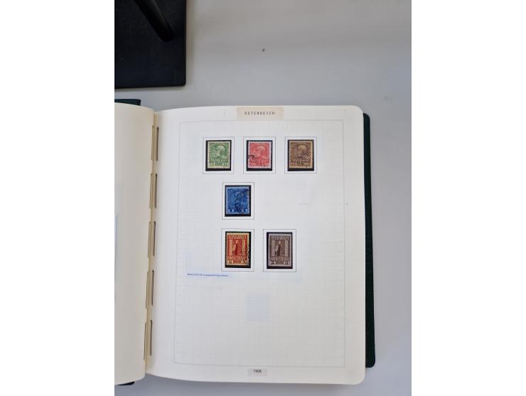 2008, 1850, anfangs meist gestempelte, später ab ca. 1958 postfrische in den Hauptnummern komplette Sammlung, inkl. Dienst- u