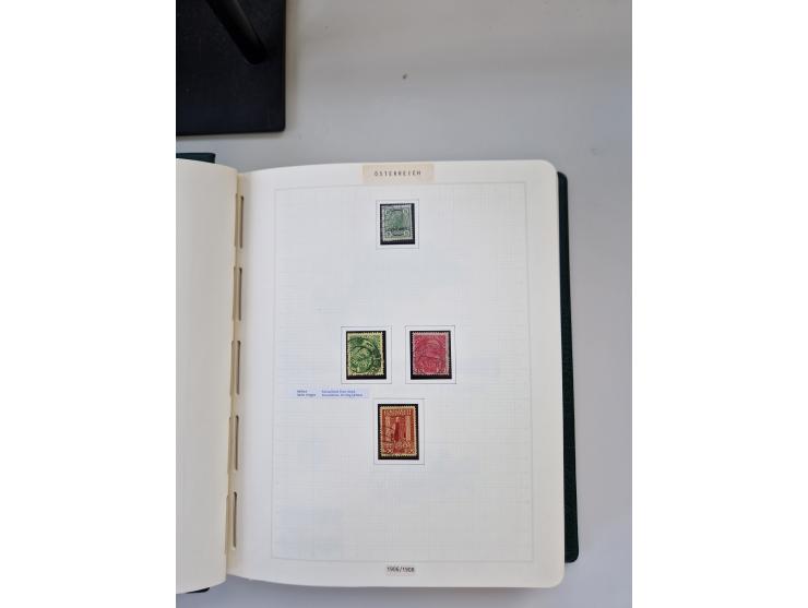 2008, 1850, anfangs meist gestempelte, später ab ca. 1958 postfrische in den Hauptnummern komplette Sammlung, inkl. Dienst- u