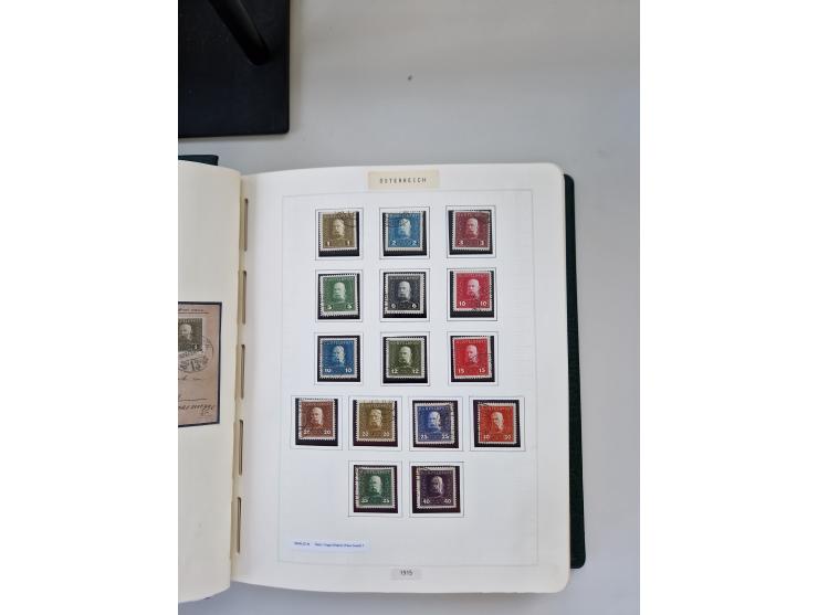 2008, 1850, anfangs meist gestempelte, später ab ca. 1958 postfrische in den Hauptnummern komplette Sammlung, inkl. Dienst- u