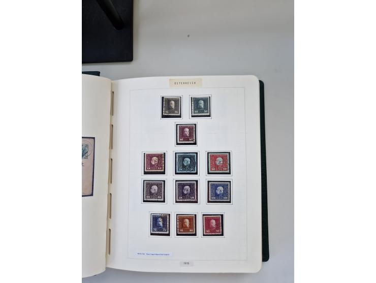 2008, 1850, anfangs meist gestempelte, später ab ca. 1958 postfrische in den Hauptnummern komplette Sammlung, inkl. Dienst- u