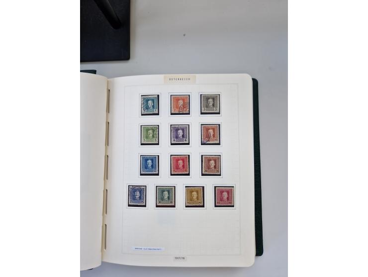 2008, 1850, anfangs meist gestempelte, später ab ca. 1958 postfrische in den Hauptnummern komplette Sammlung, inkl. Dienst- u