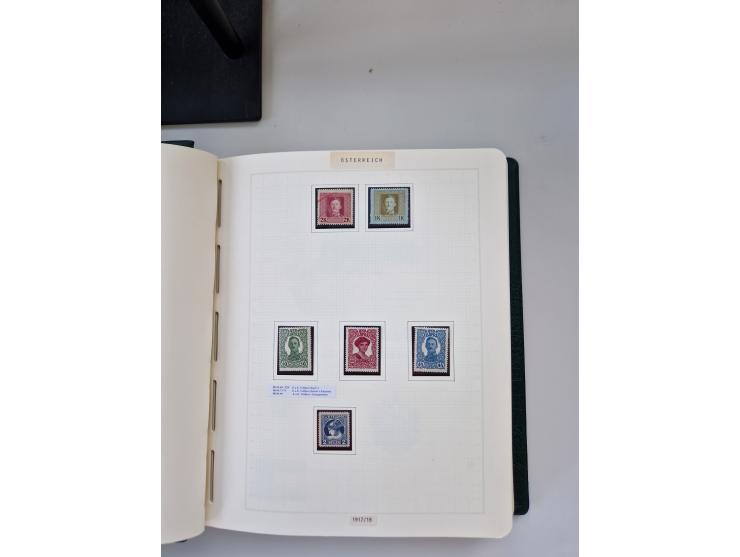 2008, 1850, anfangs meist gestempelte, später ab ca. 1958 postfrische in den Hauptnummern komplette Sammlung, inkl. Dienst- u