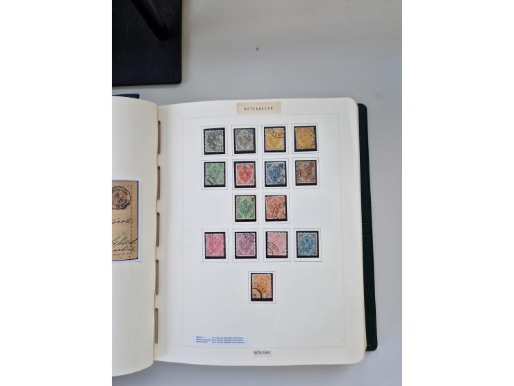 2008, 1850, anfangs meist gestempelte, später ab ca. 1958 postfrische in den Hauptnummern komplette Sammlung, inkl. Dienst- u