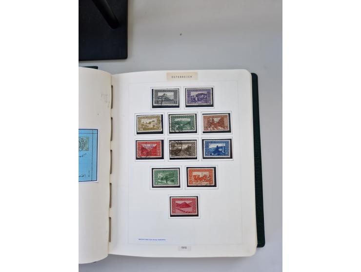 2008, 1850, anfangs meist gestempelte, später ab ca. 1958 postfrische in den Hauptnummern komplette Sammlung, inkl. Dienst- u