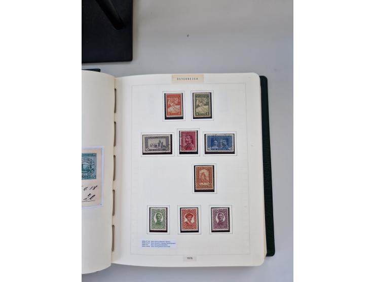 2008, 1850, anfangs meist gestempelte, später ab ca. 1958 postfrische in den Hauptnummern komplette Sammlung, inkl. Dienst- u