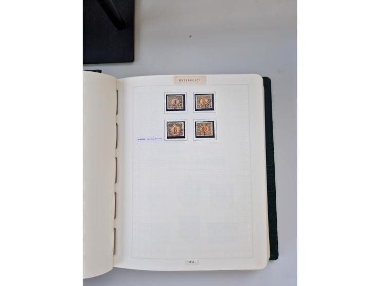 2008, 1850, anfangs meist gestempelte, später ab ca. 1958 postfrische in den Hauptnummern komplette Sammlung, inkl. Dienst- u