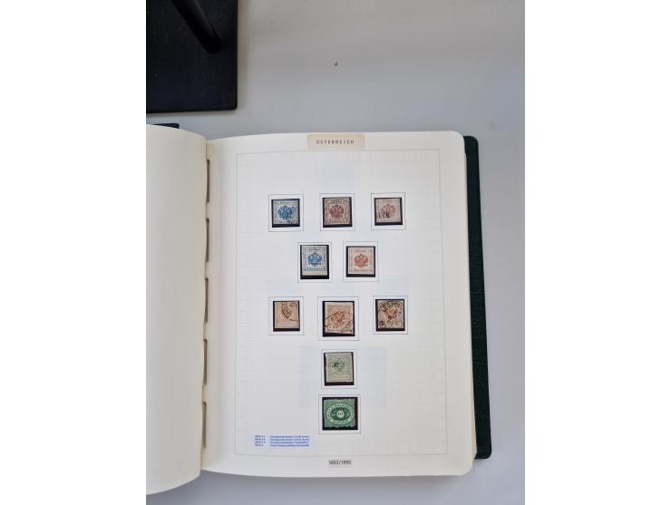 2008, 1850, anfangs meist gestempelte, später ab ca. 1958 postfrische in den Hauptnummern komplette Sammlung, inkl. Dienst- u