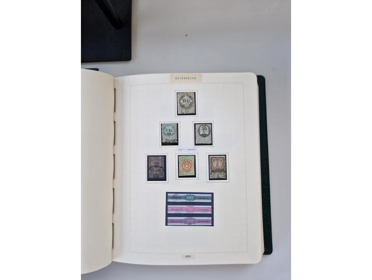 2008, 1850, anfangs meist gestempelte, später ab ca. 1958 postfrische in den Hauptnummern komplette Sammlung, inkl. Dienst- u