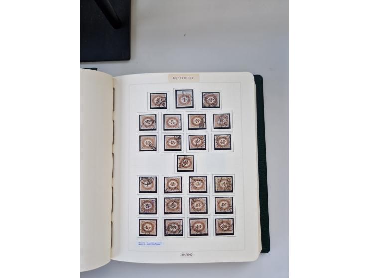 2008, 1850, anfangs meist gestempelte, später ab ca. 1958 postfrische in den Hauptnummern komplette Sammlung, inkl. Dienst- u