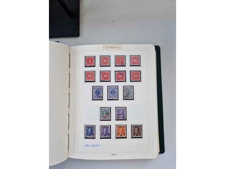 2008, 1850, anfangs meist gestempelte, später ab ca. 1958 postfrische in den Hauptnummern komplette Sammlung, inkl. Dienst- u