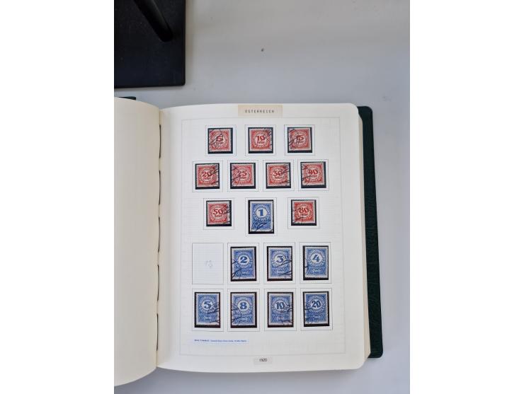 2008, 1850, anfangs meist gestempelte, später ab ca. 1958 postfrische in den Hauptnummern komplette Sammlung, inkl. Dienst- u