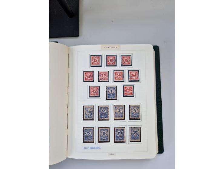 2008, 1850, anfangs meist gestempelte, später ab ca. 1958 postfrische in den Hauptnummern komplette Sammlung, inkl. Dienst- u