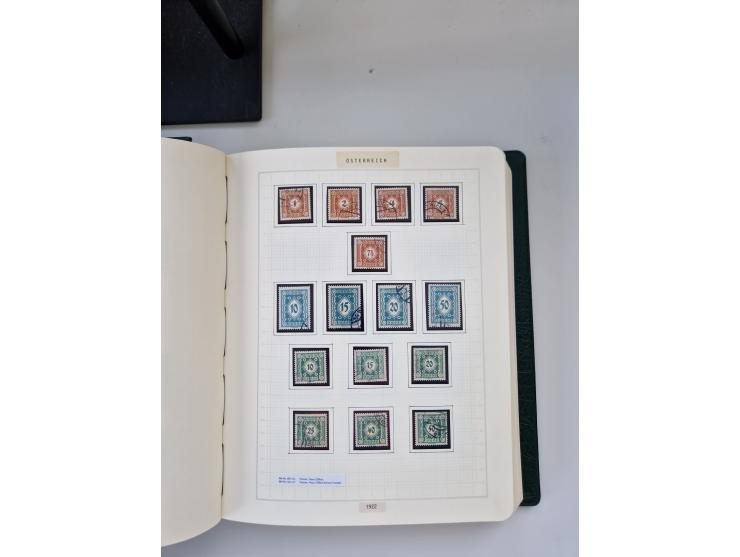 2008, 1850, anfangs meist gestempelte, später ab ca. 1958 postfrische in den Hauptnummern komplette Sammlung, inkl. Dienst- u