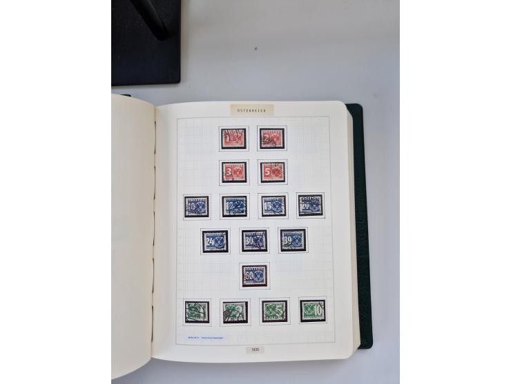 2008, 1850, anfangs meist gestempelte, später ab ca. 1958 postfrische in den Hauptnummern komplette Sammlung, inkl. Dienst- u