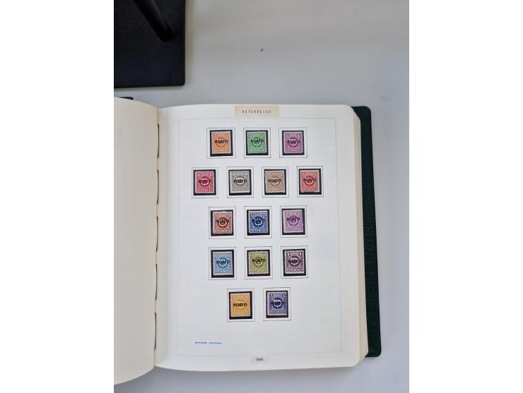 2008, 1850, anfangs meist gestempelte, später ab ca. 1958 postfrische in den Hauptnummern komplette Sammlung, inkl. Dienst- u