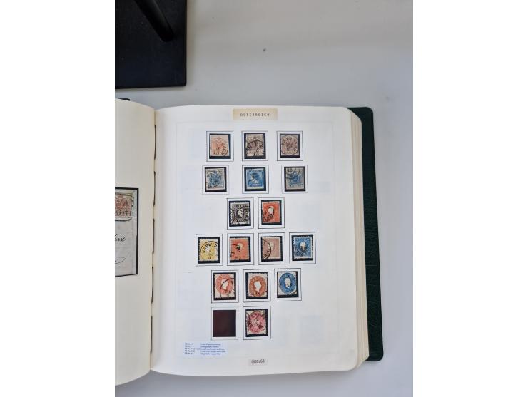 2008, 1850, anfangs meist gestempelte, später ab ca. 1958 postfrische in den Hauptnummern komplette Sammlung, inkl. Dienst- u