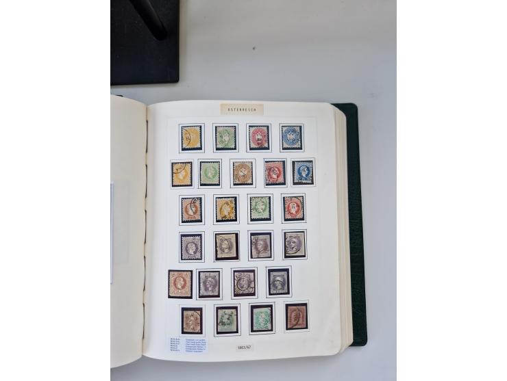 2008, 1850, anfangs meist gestempelte, später ab ca. 1958 postfrische in den Hauptnummern komplette Sammlung, inkl. Dienst- u