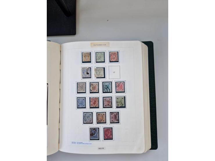 2008, 1850, anfangs meist gestempelte, später ab ca. 1958 postfrische in den Hauptnummern komplette Sammlung, inkl. Dienst- u