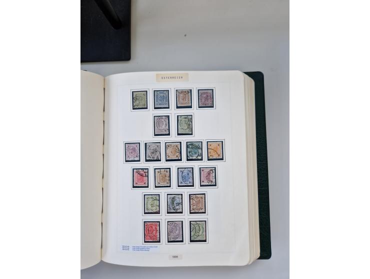 2008, 1850, anfangs meist gestempelte, später ab ca. 1958 postfrische in den Hauptnummern komplette Sammlung, inkl. Dienst- u