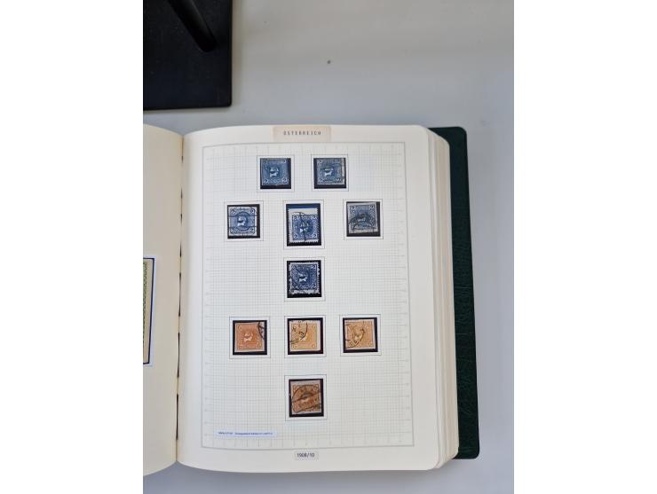 2008, 1850, anfangs meist gestempelte, später ab ca. 1958 postfrische in den Hauptnummern komplette Sammlung, inkl. Dienst- u