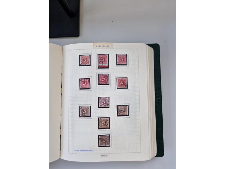 2008, 1850, anfangs meist gestempelte, später ab ca. 1958 postfrische in den Hauptnummern komplette Sammlung, inkl. Dienst- u