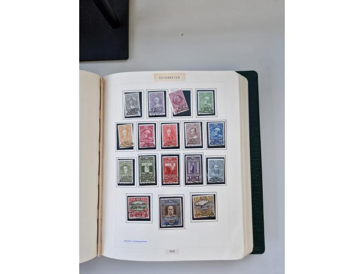 2008, 1850, anfangs meist gestempelte, später ab ca. 1958 postfrische in den Hauptnummern komplette Sammlung, inkl. Dienst- u