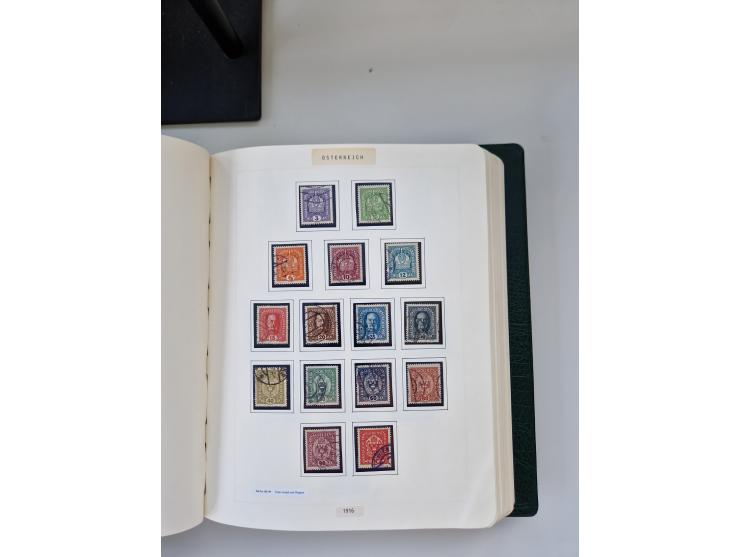 2008, 1850, anfangs meist gestempelte, später ab ca. 1958 postfrische in den Hauptnummern komplette Sammlung, inkl. Dienst- u