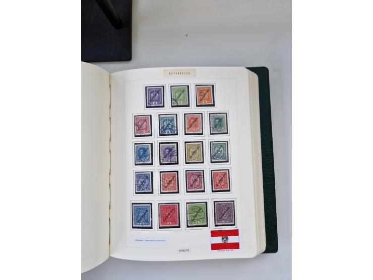 2008, 1850, anfangs meist gestempelte, später ab ca. 1958 postfrische in den Hauptnummern komplette Sammlung, inkl. Dienst- u