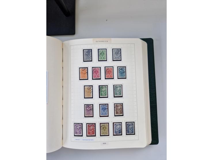 2008, 1850, anfangs meist gestempelte, später ab ca. 1958 postfrische in den Hauptnummern komplette Sammlung, inkl. Dienst- u