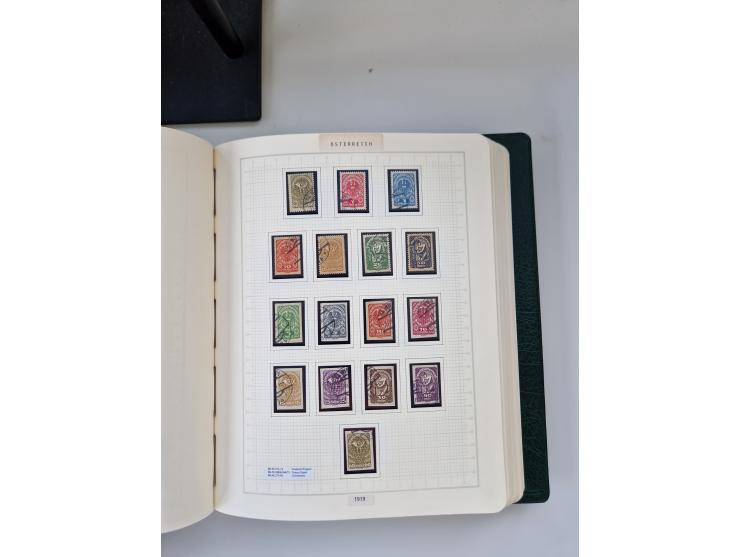 2008, 1850, anfangs meist gestempelte, später ab ca. 1958 postfrische in den Hauptnummern komplette Sammlung, inkl. Dienst- u