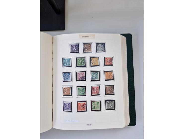 2008, 1850, anfangs meist gestempelte, später ab ca. 1958 postfrische in den Hauptnummern komplette Sammlung, inkl. Dienst- u