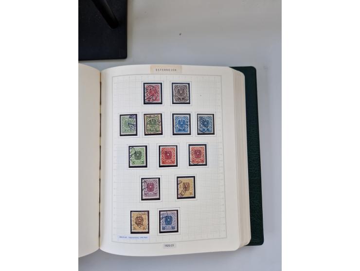 2008, 1850, anfangs meist gestempelte, später ab ca. 1958 postfrische in den Hauptnummern komplette Sammlung, inkl. Dienst- u